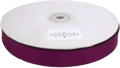 Vista 10 de Homeford Cinta de grogrén macizo, 50 yardas (1-1/2 pulgadas, oro antiguo)
