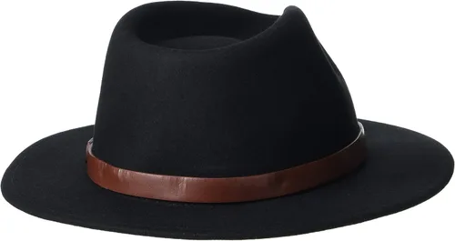 Vista 2 de Brixton Messer Fedora, negro, XL, Negro