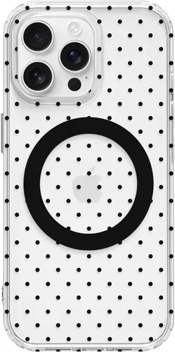 Vista 101 de Hython Funda para iPhone Air, diseño estético de lunares lindos, funda simple de 6.5 pulgadas, delgada, antiarañazos, parachoques de TPU suave, a