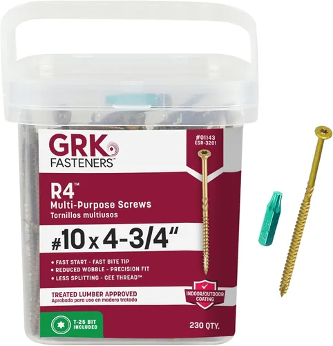 Vista 11 de GRK 103133#10 x TORNILLOS MULTIUSOS R4™ de 2-1/2" 80