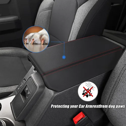 Vista 3 de Funda para Reposabrazos de Consola Central de Coche para Ford 2021 2022 2023 Bronco, Accesorios, No Compatible con Bronco Sport, Funda