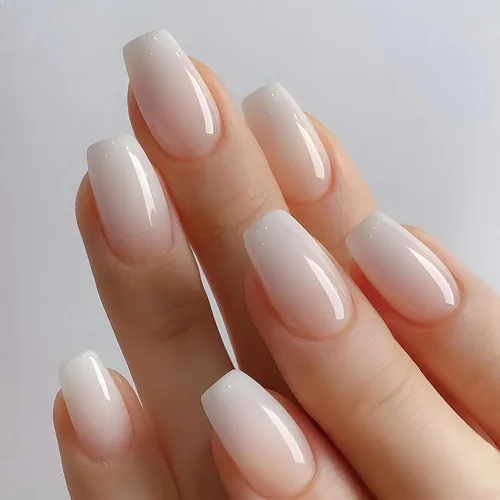 Vista 17 de MISUD - Uñas postizas largas con forma de ataúd, con diseño gótico de vampiro en negro y rojo, acrílico, 24 piezas