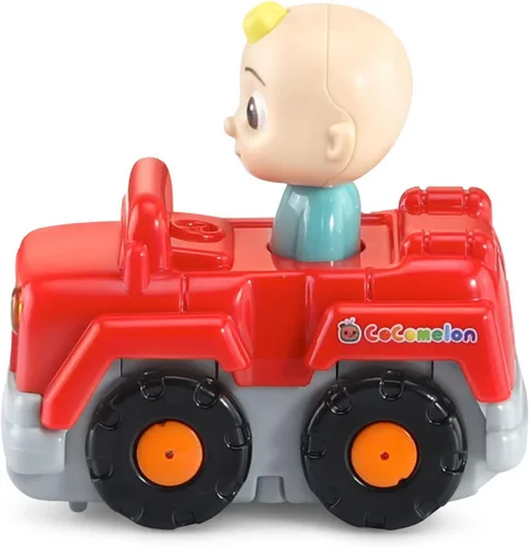 Vista 9 de VTech CoCoMelon Go! Go! Smart Wheels Set de Pista de Árbol Casa