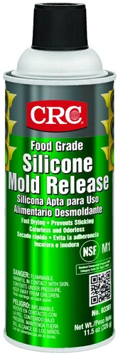 Vista 2 de CRC Molde de silicona de grado alimenticio Release 03301 - 11.5 Wt. Oz., Líquido de silicona de grado premium para aplicaciones de alta temperatura