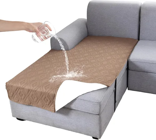 Vista 16 de Genina Juego de 2 Fundas de Reposabrazos para Sofá 100% Impermeables, Fundas para Reposabrazos de Sofá, Sillón, Protectores Antideslizantes