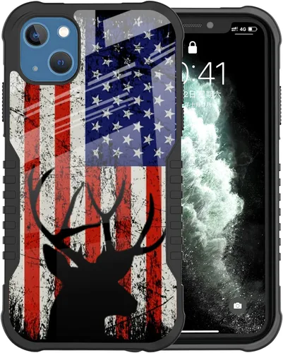 Vista 6 de Funda compatible con iPhone 13/14, a prueba de golpes, arañazos, diseño Kawaii de gato, color negro