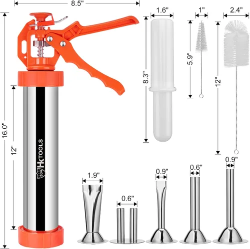 Vista 2 de Kits de pistola para carne seca de 2.5 LB de 5ª generación, pistola para hacer carne seca, pistola para carne de res, pistola para hacer cecina