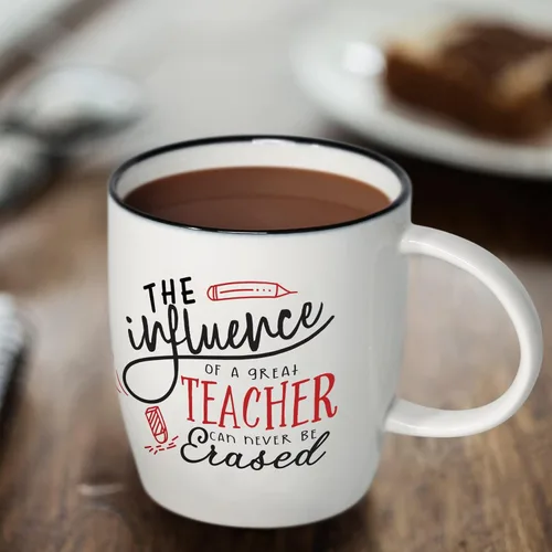 Vista 4 de ELEGANTPARK Regalos para Maestros para Regalos de Agradecimiento a Maestros para Mujeres Taza de Café Cumpleaños San Valentín Graduación Acción