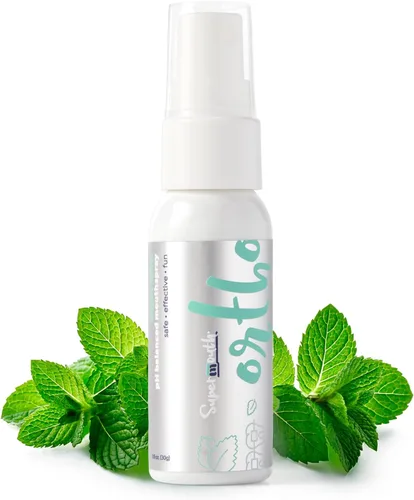 Vista 8 de SuperMouth Ortho - Aerosol bucal con prebióticos y xilitol para frenos y alineadores, estimulación de la respiración, sin azúcar, equilibrio de pH