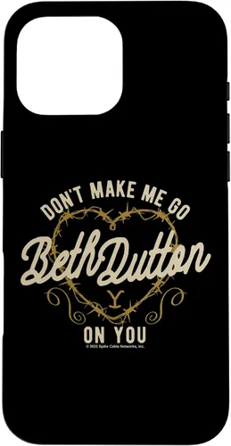 Vista 19 de Funda para iPhone 16 Yellowstone Beth Dutton Don't Make Me