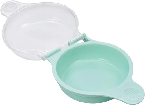 Vista 8 de Cocedor de huevos para microondas para sándwiches y tortillas, escalfador de huevos en microondas sin BPA, máquina para hacer huevos fritos, máquina