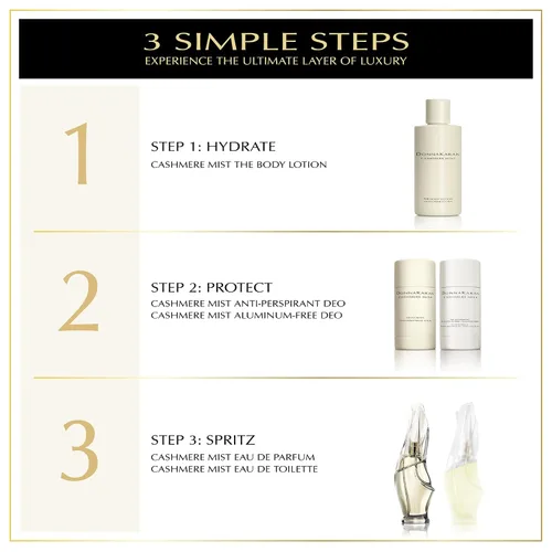 Vista 12 de Donna Karan Cashmere Mist Paquete de desodorante y Eau de Toilette - Desodorante en barra libre de aluminio de 1.7 onzas y Eau de Toilette 1.0 onzas