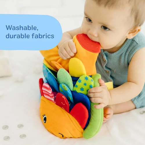 Vista 15 de Melissa & Doug Flip pescado suave juguete de bebé.
