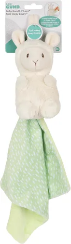 Vista 9 de GUND Baby Lil' Luvs Tuck-Away Lovey, Liam Llama, juguete de peluche ultrasuave con manta de bebé integrada para bebés y recién nacidos