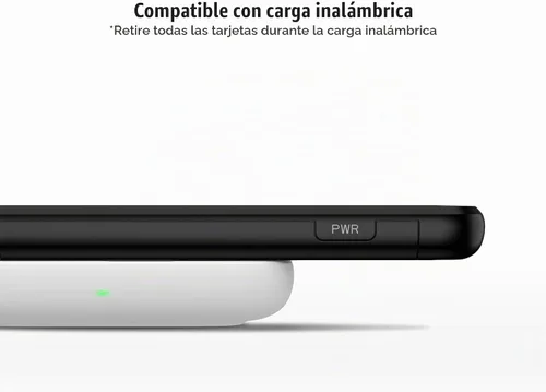 Vista 6 de Nvollnoe Funda para iPhone SE Funda 2022/iPhone SE 2020/7/8 Funda con Soporte para Tarjetas de Servicio Pesado Protectora de Doble Capa Resistente a