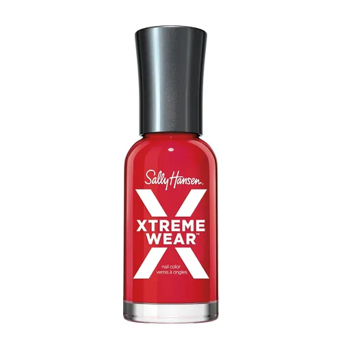 Vista 105 de Sally Hansen Xtreme Wear Esmalte de uñas sin rayas, acabado brillante, duradero, resistente a las astillas, transparente, color de uñas plateado 130