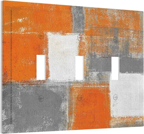 Vista 103 de Cubiertas decorativas para placa de interruptor, bandera estadounidense, receptáculo de 1 banda, placa de pared dúplex, cubierta de interruptor