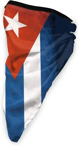 Vista 3 de Máscara facial de bandera bandana polaina para cuello pasamontañas bufanda para hombres y mujeres transpirable cubierta facial contra el polvo