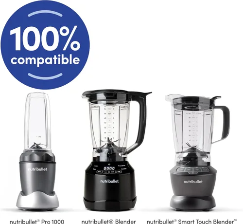 Vista 2 de NutriBullet Taza de 32 oz con tapa para llevar