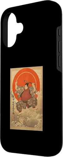 Vista 2 de Sumo Wrestler I Love Japanese Sumo Vintage Art Case for iPhone 16