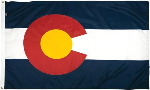 Vista 9 de FlagSource Bandera del estado de Alabama, material de nailon 200D con certificación FMAA, resistente, fabricada en Estados Unidos, resistente a