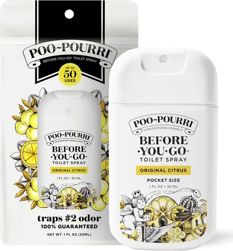 Vista 16 de Poo-Pourri - Spray para inodoro antes de ir, aroma cítrico original, 4 onzas líquidas