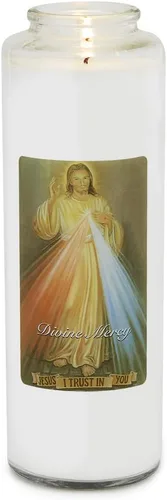 Vista 17 de Root Velas de oración de vidrio para 5-7 días, 1 unidad, meditación