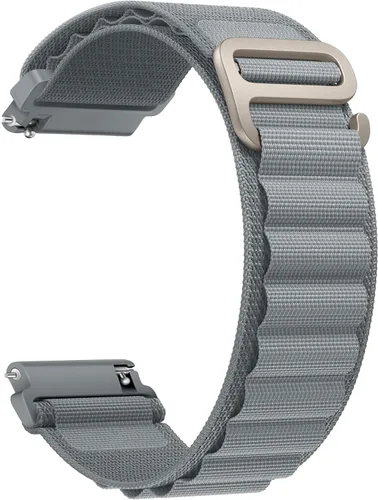 Vista 24 de Correa de nylon compatible con Samsung Galaxy Watch 7/FE/6/5 Pro 4 3/Watch 4 6 Classic/Active/Gear S2 S3 Frontier, correa de bucle deportivo de 20