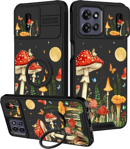Vista 63 de Funermei Funda para Moto G Stylus 5G 2022, funda para teléfono con diseño de calavera de esqueleto para mujeres y niñas, diseño gótico, Como