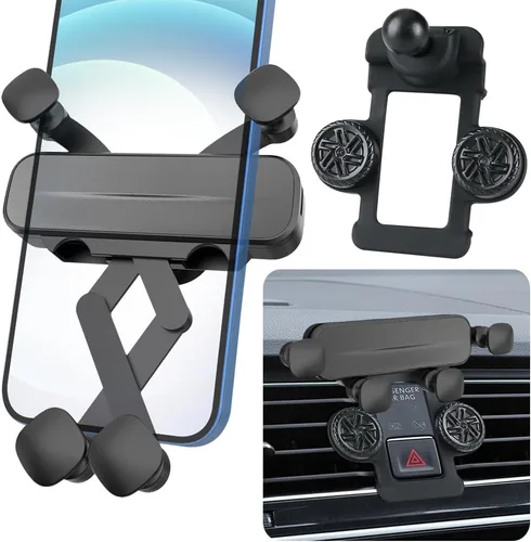 Vista 7 de Soporte para teléfono de coche para 2009 2010 2011 2012 2013 2014 2015 2016 2017 Tiguan Auto Accesorios Decoración Interior Teléfono Móvil Celular