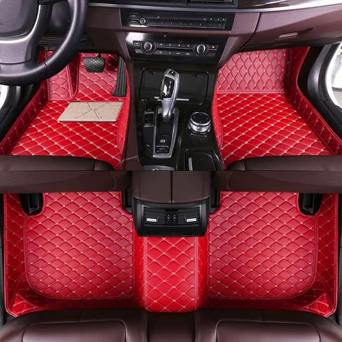 Vista 5 de Alfombrillas automotrices personalizadas para el 99.99 % de los sedán, SUV, automóvil deportivo, hombres y mujeres, protección completa
