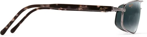 Vista 3 de Maui Jim Mens Kahuna Polarized Rectangular Sunglasses