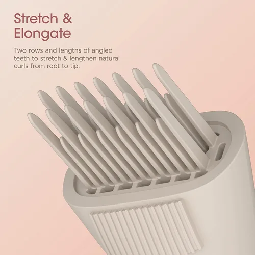 Vista 3 de Shark XSKHD4WTCA FlexStyle - Peine de dientes anchos, accesorio de peine para secadora de aire FlexStyle y sistema de secado, herramienta