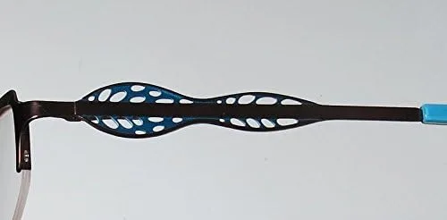 Vista 6 de Thalia Edita mujeresseñoras diseñador medio borde flexible bisagras glamour adulto tamaño auténtico gafas