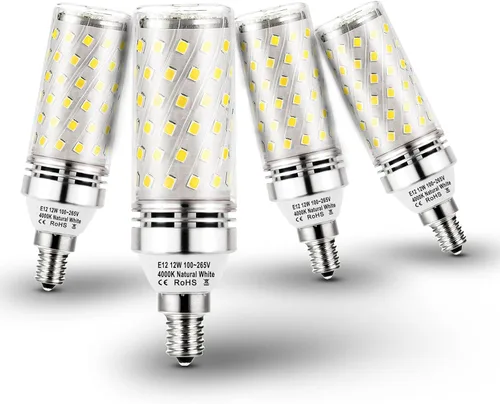Vista 12 de Heifymi Reflector regulable E17 tipo base intermedia R14 de 6 W (equivalente a 60 vatios), blanco cálido 2700 K, 600 lúmenes, bombilla LED E17