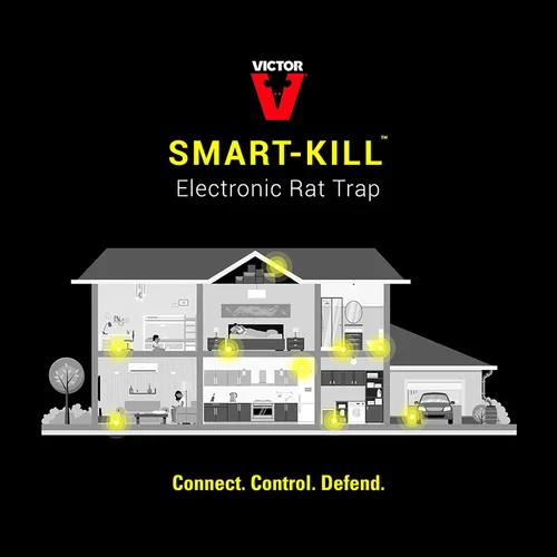 Vista 7 de Victor M2 Smart-Kill Trampa Electrónica Humana para Ratas con Wi-Fi - 2 Trampas