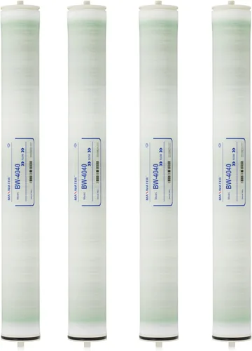 Vista 9 de Max Water XLP-4040 ósmosis inversa 4" x 40" membrana del RO, 2300 GPD XLP 4040 para la purificación del agua Desalinización comercial, agricultura