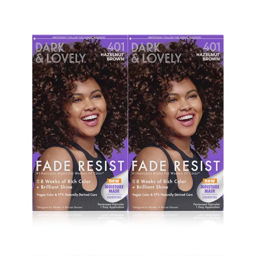 Vista 10 de SoftSheen-Carson Dark and Lovely Fade Resist - Tinte permanente y acondicionador para el cabello, de color intenso, cubre hasta el 100%