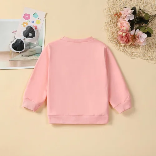 Vista 33 de Sudadera con cuello redondo para el día de San Valentín para bebé, niña, niño, para el día de San Valentín