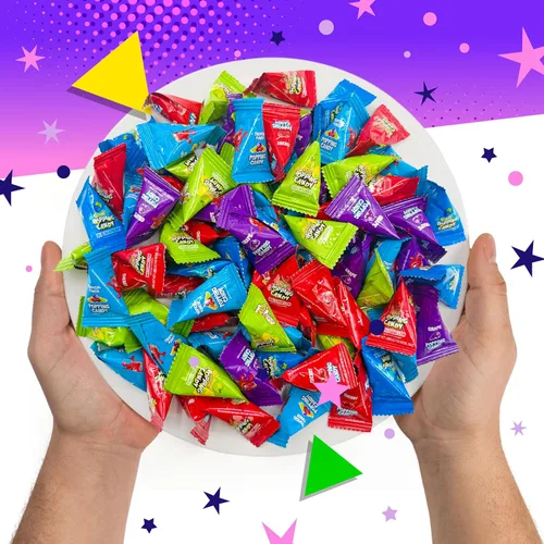 Vista 5 de Popping Candy, Popping Rocks Candy envueltos individualmente, 40 mini
