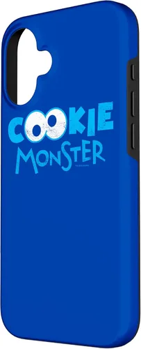 Vista 2 de Funda para iPhone 16 Sesame Street Cookie Monster Eyes