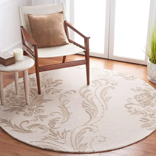 Vista 21 de SAFAVIEH Jardin Collection - Alfombra de área de 5 x 8 pies, gris, lana hecha a mano, ideal para zonas de alto tráfico en sala de estar, dormitorio