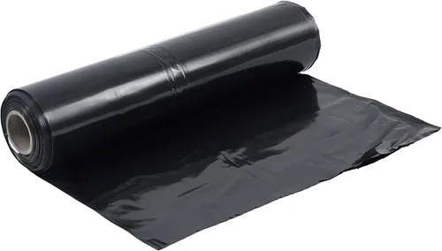 Vista 10 de CAPHAUS Láminas de plástico negro de 4 mil, 3 x 100 pies, resistente al agua, lona multiusos