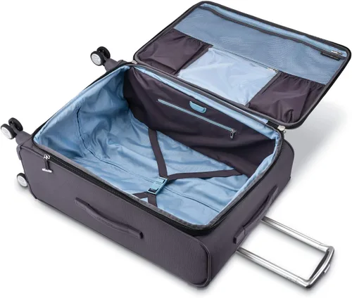 Vista 2 de Samsonite Solyte DLX Softside - Equipaje extensible con ruedas giratorias Gris mineral 123568-1560