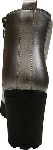 Vista 3 de Club-01 - Botines con tacón para mujer, fácil de poner., 9