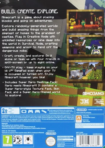 Vista 2 de Minecraft Edition Nintendo Wii U