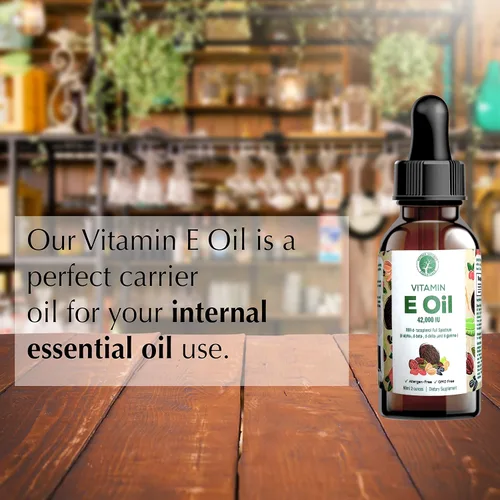Vista 6 de Mother Nature's Essentials Vitamina E 21,000IU 1 Oz de 2 unidades. Ayuda a apoyar el sistema inmunológico natural del cuerpo, se utiliza por vía