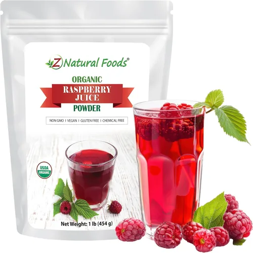 Vista 11 de Z Natural Foods Polvo de Jugo Orgánico de Grosella Negra, Suplemento de Bayas Superalimento, Mezcla en Licuados, Batidos, Té, Recetas de Cocina