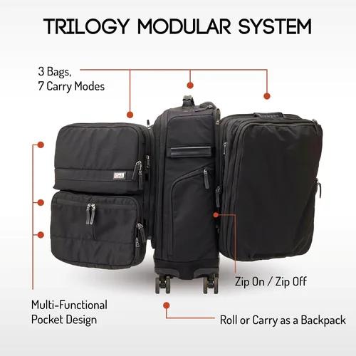 Vista 2 de Sistema modular Trilogy, Negro -, Sistema modular Trilogy