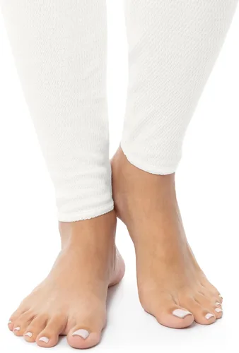 Vista 4 de Indera Women's Combed Cotton Raschel Knit Thermals Underwear Long Johns Pant